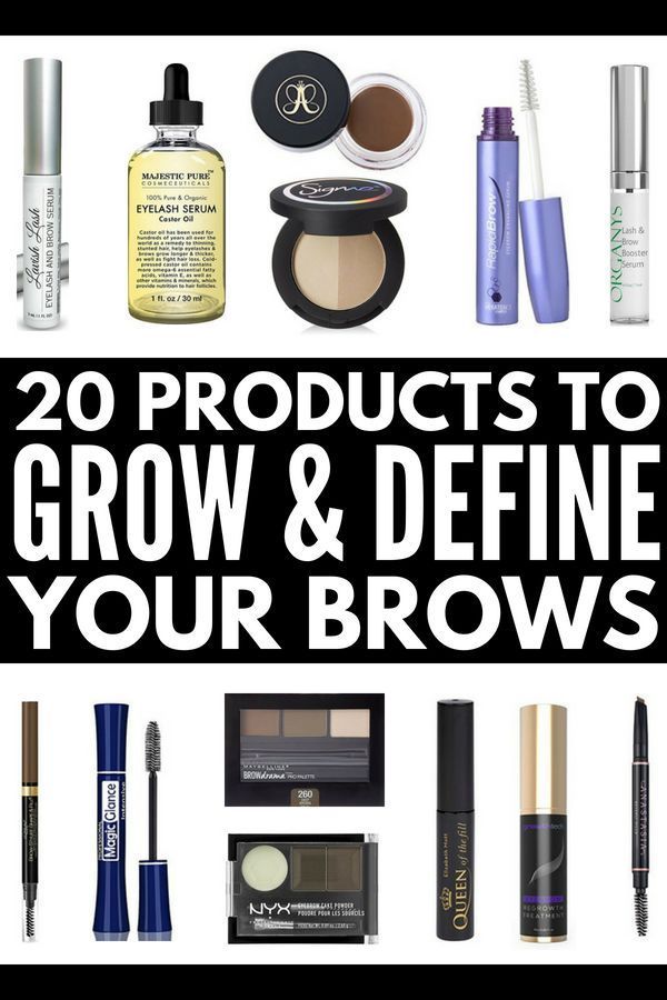 How to Grow Eyebrows Fast: 8 Brow Hacks That Actually Work -   12 makeup Eyebrows how to grow
 ideas
