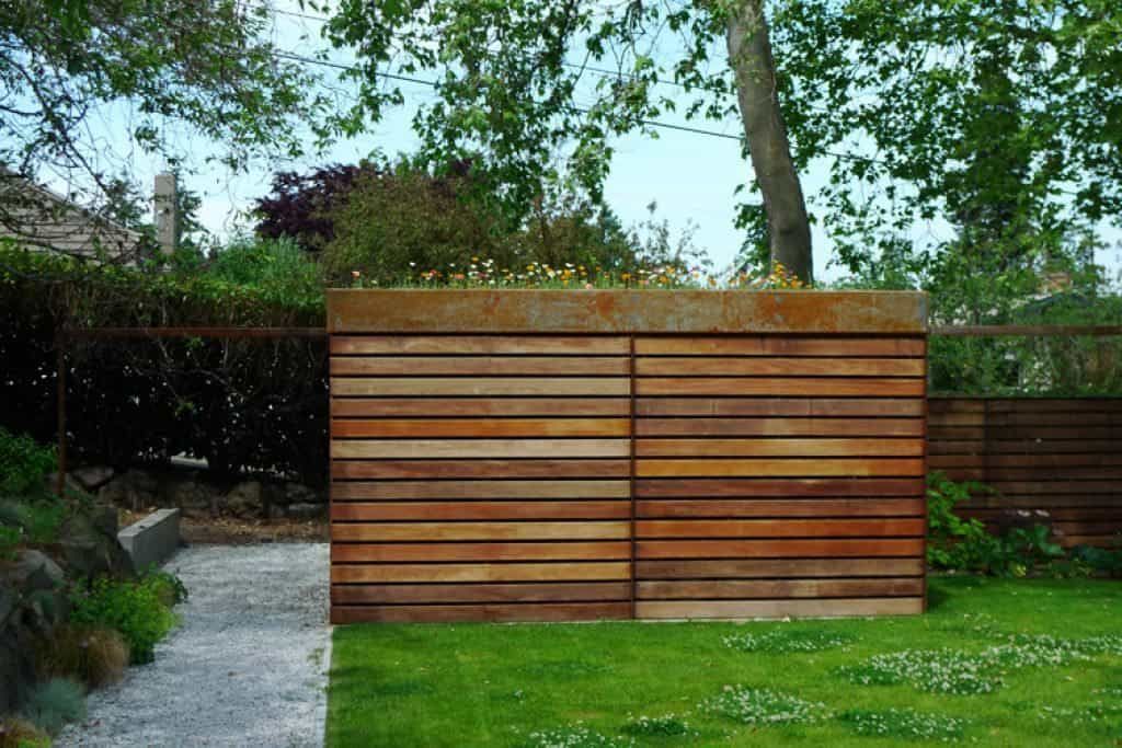 Modern Garden Shed With Sliding Door -   12 modern garden pavilion
 ideas