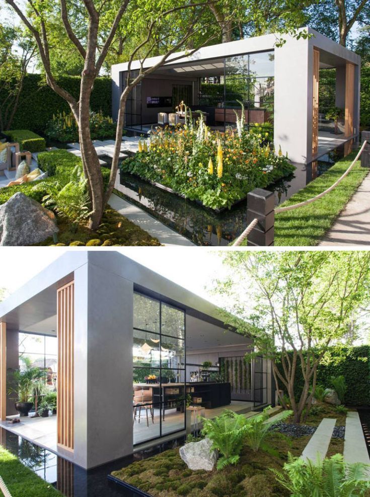 Take A Look At The LG Eco-City Garden That Was Displayed During The 2018 Chelsea Flower Show -   12 modern garden pavilion
 ideas