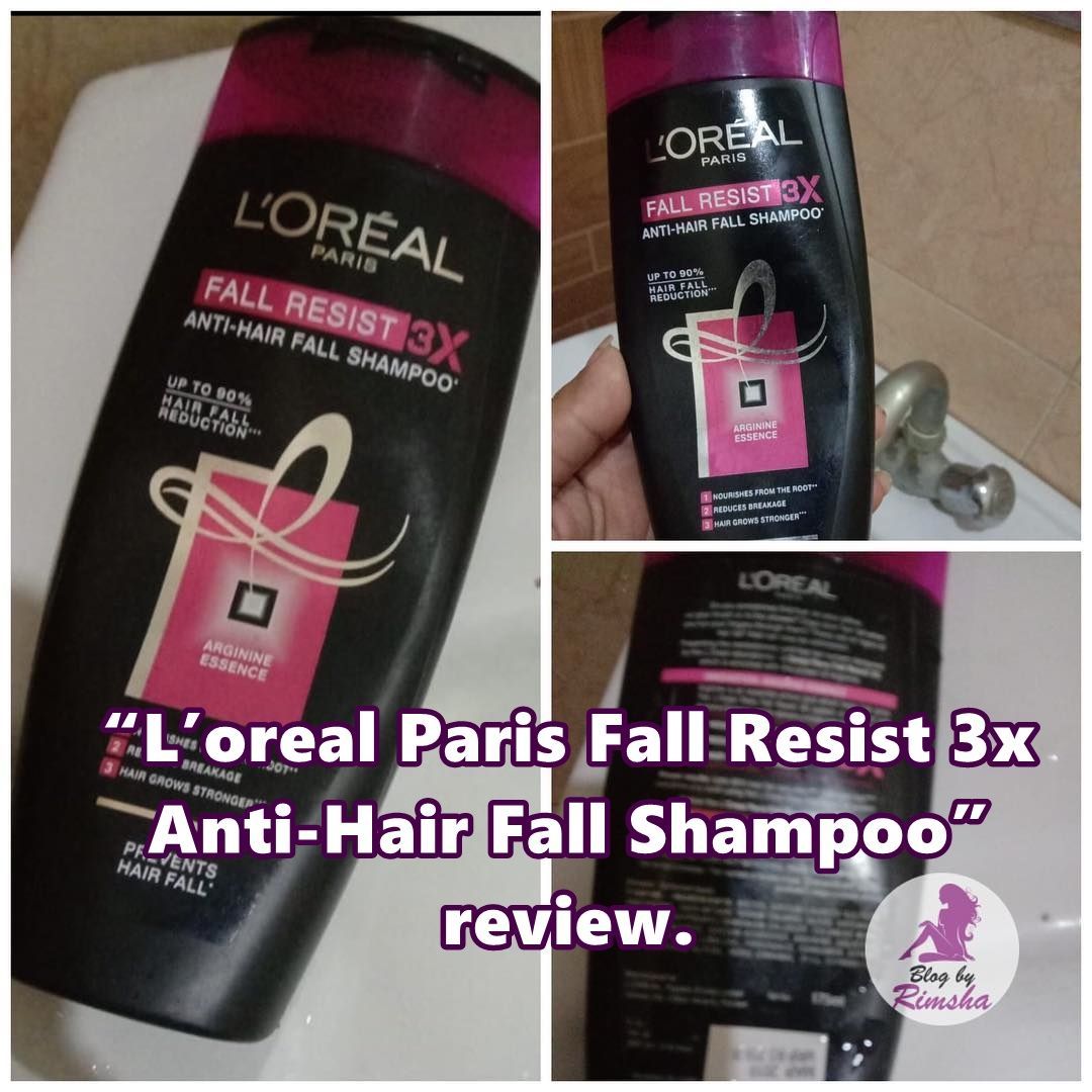 “L’oreal Paris Fall Resist 3x Anti-Hair Fall Shampoo” review. -   13 anti hair Fall
 ideas