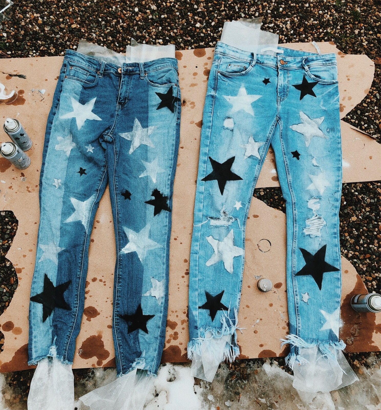Star Jeans -   13 DIY Clothes Shoes outfit
 ideas