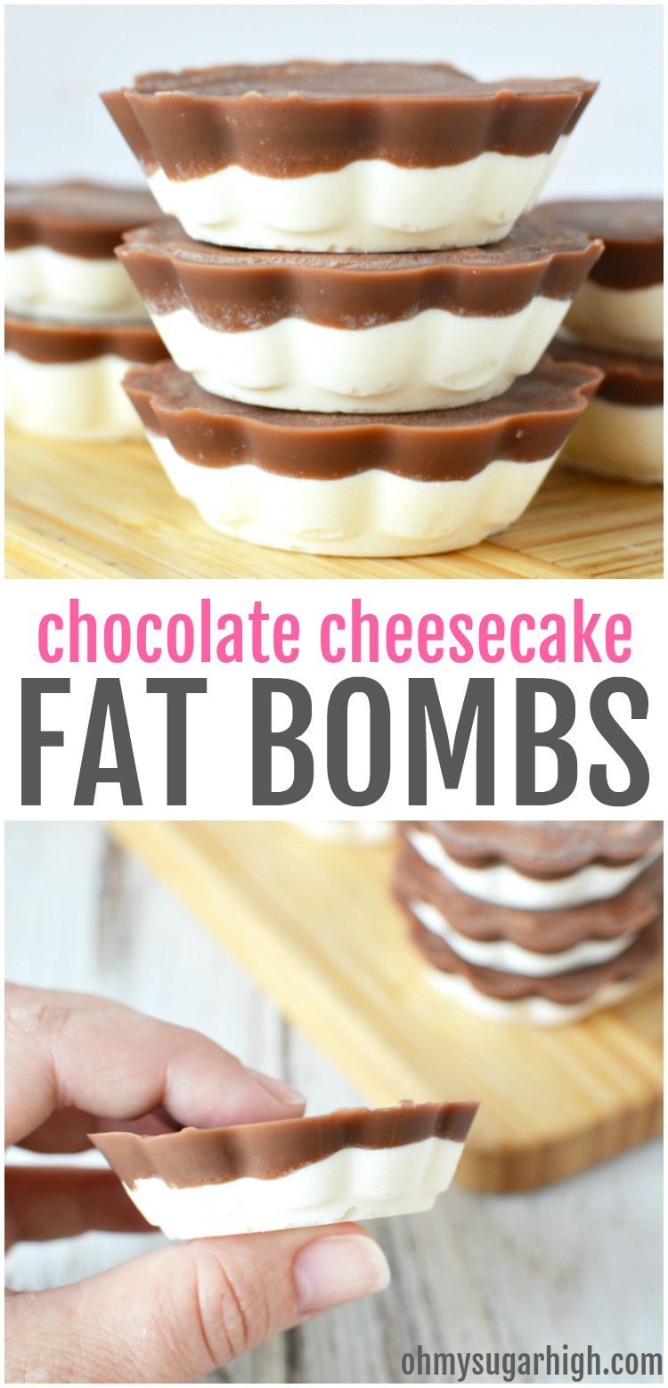 Chocolate Cheesecake Fat Bombs -   13 fitness diet coconut oil
 ideas