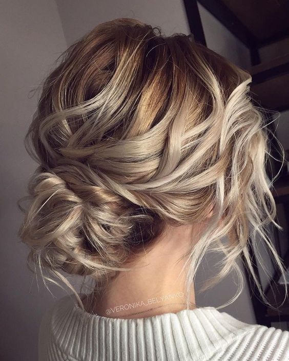 25 Awesome Low Bun Wedding Hairstyles -   13 hairstyles Formal classy
 ideas