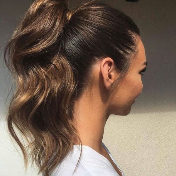 Best Ponytail Hairstyles (fast and easy) -   13 hairstyles Mittellang ponytail
 ideas