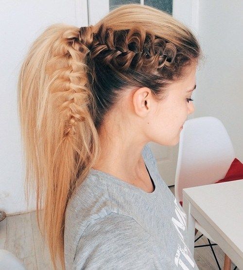 40 High Ponytail Ideas for Every Woman -   13 hairstyles Mittellang ponytail
 ideas