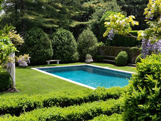 Beautiful Restoration Of A Southampton Cottage -   14 english garden pool
 ideas