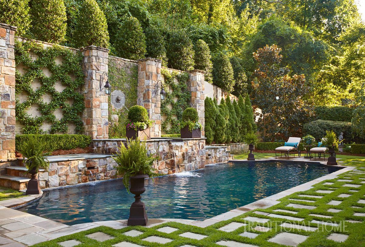 An English Garden in Alabama -   14 english garden pool
 ideas