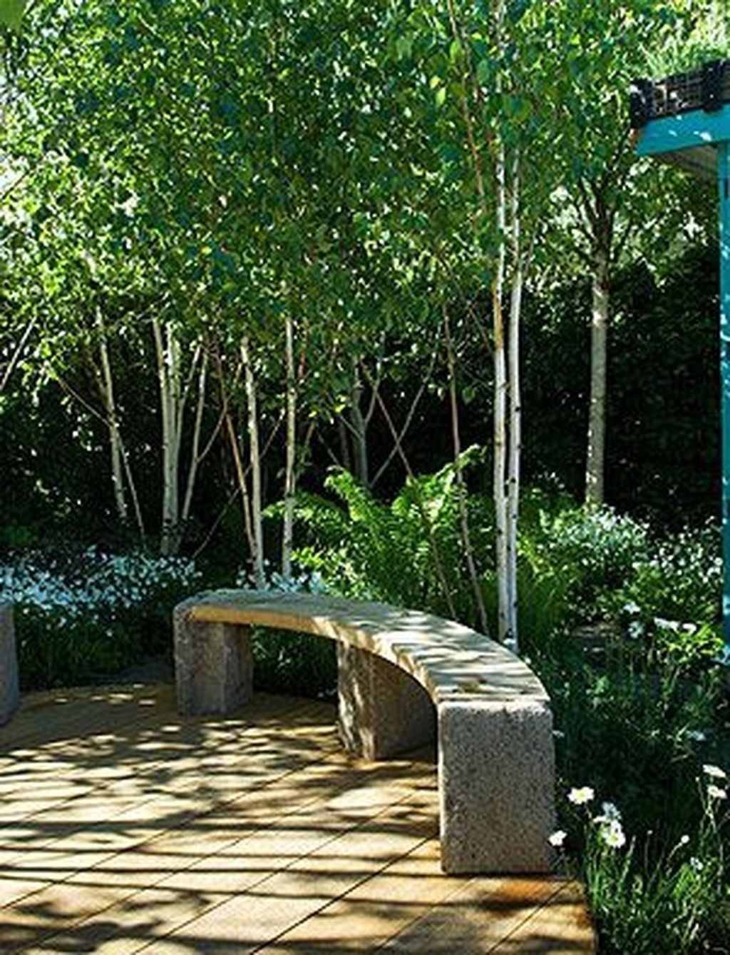 50 Inspiring Small Courtyard Garden Design Ideas for Your House -   14 garden design Front benches
 ideas