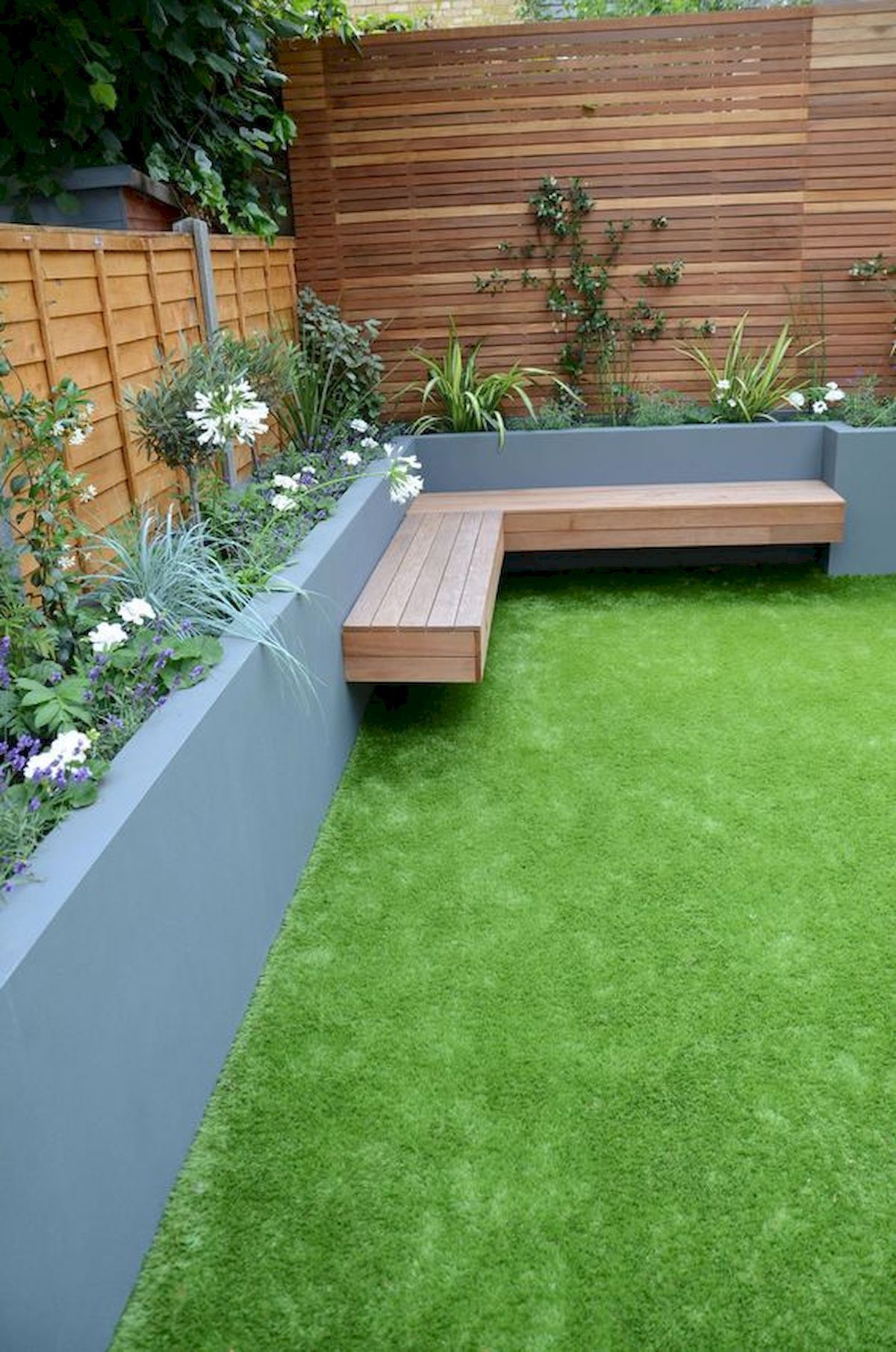 35 Small Garden Design Ideas On A Budget -   14 garden design Front benches
 ideas