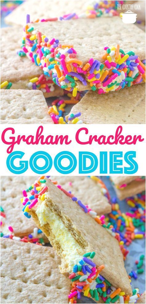 Graham Cracker Goodies -   15 desserts Easy for kids
 ideas