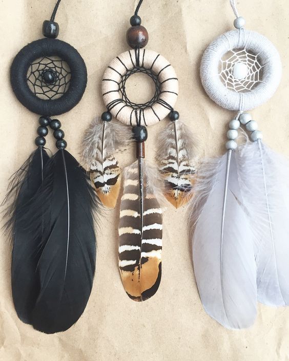 Super Easy Way to Make a Dreamcatcher for Your Home -   15 dream catcher necklace
 ideas