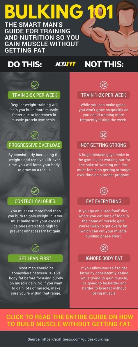 The Science Of Bulking: How To Build Muscle Without Getting Fat -   16 fitness tips muscle
 ideas
