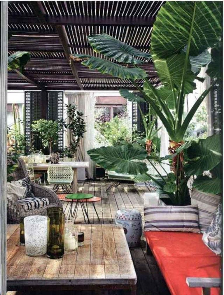 45+ Gorgeous And Warm Tropical Living Room Decor Ideas -   16 garden design Tropical living rooms
 ideas