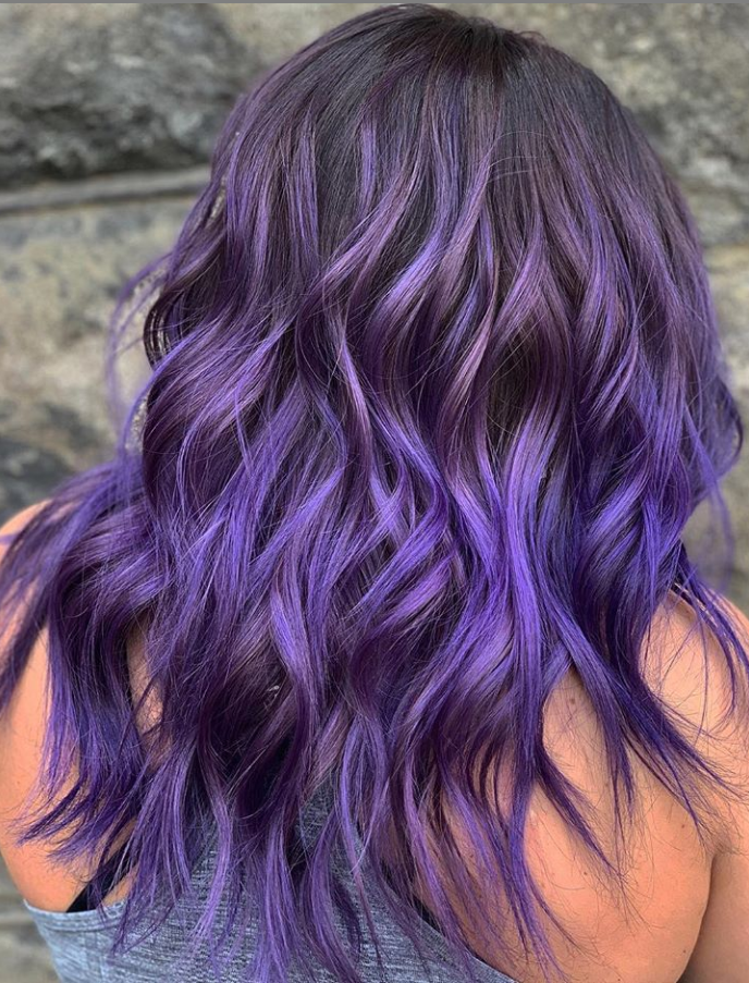 30 Perfect Lavender Hair Color Design Ideas For Summer Hair Style -   16 hairstyles Wavy messy
 ideas