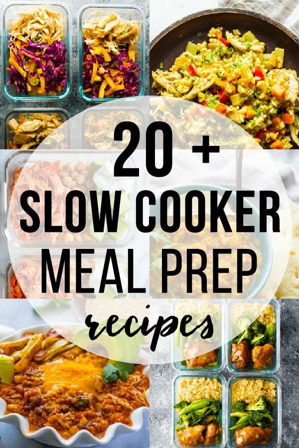 20 + Slow Cooker Recipes That are Perfect for Meal Prep -   16 healthy recipes Slow Cooker ovens
 ideas