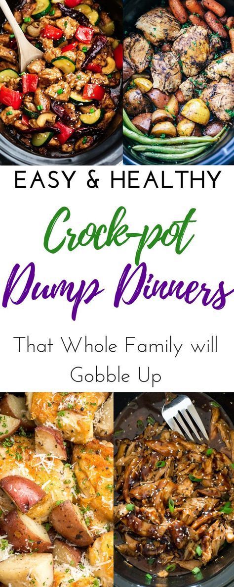 Easy Healthy Slow cooker Recipes the Family will Love for your Crock-pot -   16 healthy recipes Slow Cooker ovens
 ideas