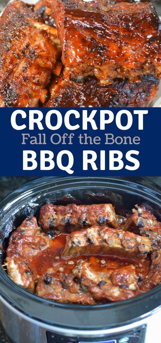 Crock Pot Barbecue Ribs -   16 healthy recipes Slow Cooker ovens
 ideas