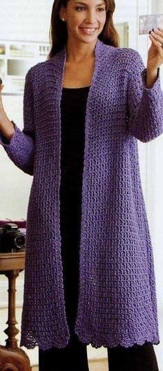 Free Crochet Sweater Patterns -   16 knitting and crochet Patterns sweater coats
 ideas