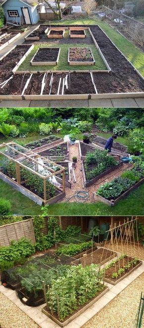 The Secrets to Growing a Vegetable Garden in Small Space -   16 raised garden path
 ideas