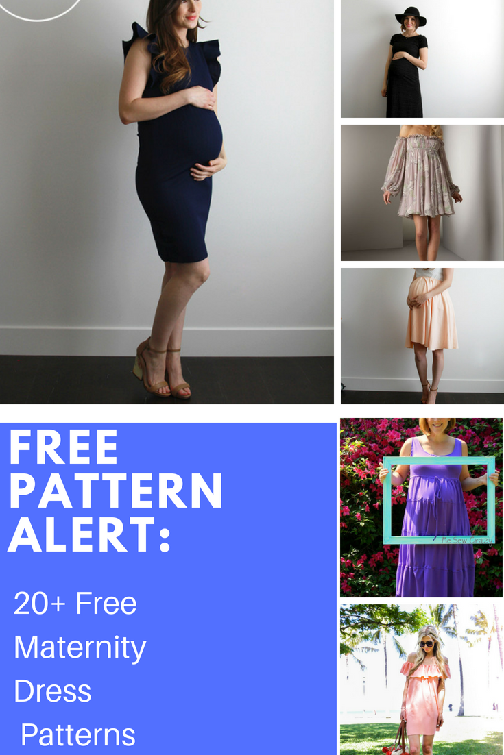 FREE PATTERN ALERT: 15+ Free Maternity Dress Patterns -   17 DIY Clothes For Women free pattern
 ideas
