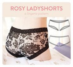 Free pattern: Rosy Ladyshorts panties -   17 DIY Clothes For Women free pattern
 ideas