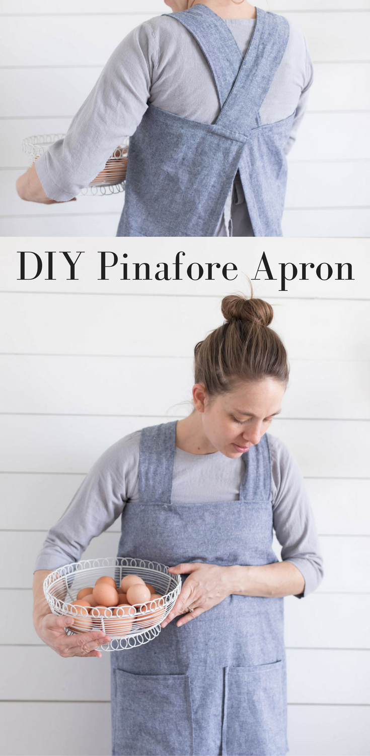 DIY Linen Pinafore Apron for Women Free Pattern -   17 DIY Clothes For Women free pattern
 ideas