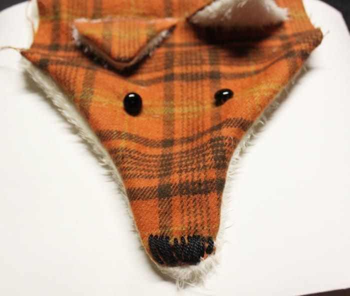 DIY Fox Scarf with Free Pattern! Learn How to Sew a Fox Scarf -   17 DIY Clothes Scarf fabrics
 ideas
