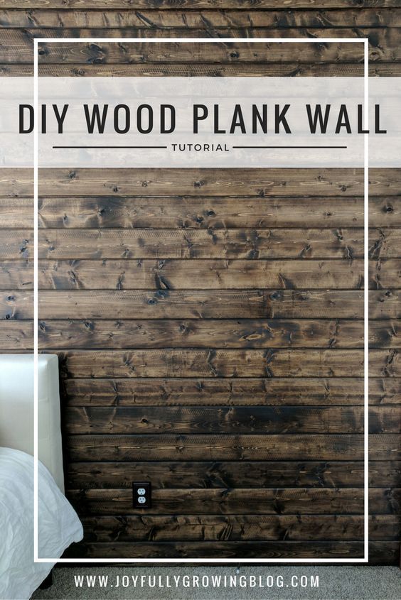 Beautiful Wood Accent Wall -   17 home accents DIY wood planks
 ideas