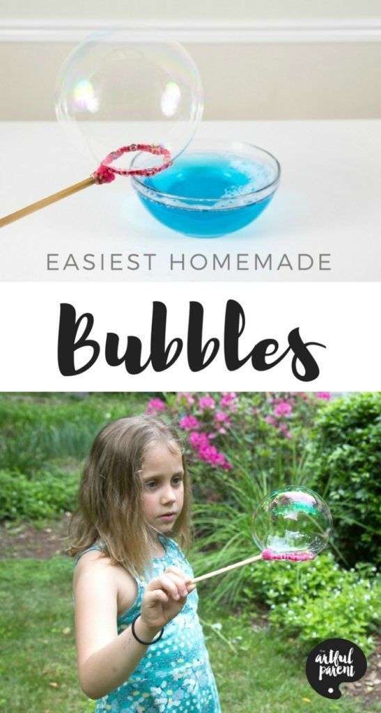How to Make Homemade Bubbles -   18 creative homemade crafts
 ideas