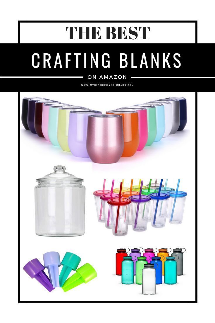 Craft Blanks on Amazon -   18 creative homemade crafts
 ideas