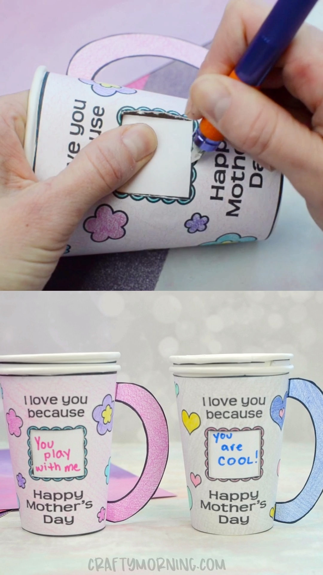 Mother's Day Coffee Cup Craft/Gift -   18 creative homemade crafts
 ideas
