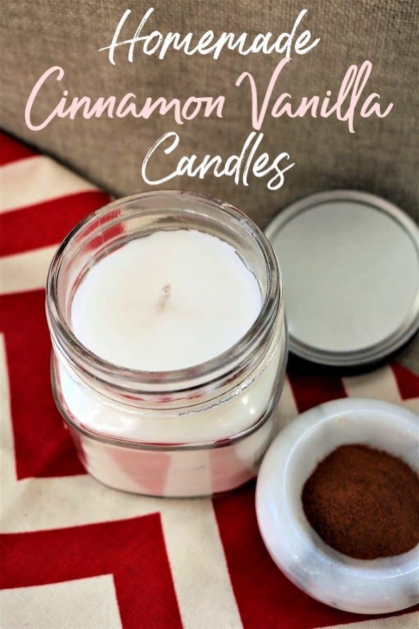 How to Make Homemade Cinnamon Vanilla Candles -   18 creative homemade crafts
 ideas