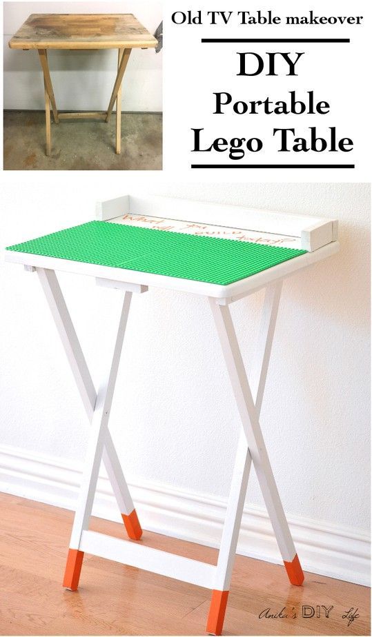 How to make a Portable DIY Lego table -   18 diy projects For Guys so cute
 ideas