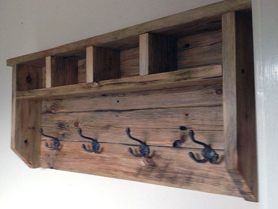 Entryway organizer,coat rack,mail rack,wall organizer,rustic coat rack,farmhouse coat rack,wall rack,farmhouse organizer,bathroom towel rack -   18 diy projects With Wood cleanses
 ideas