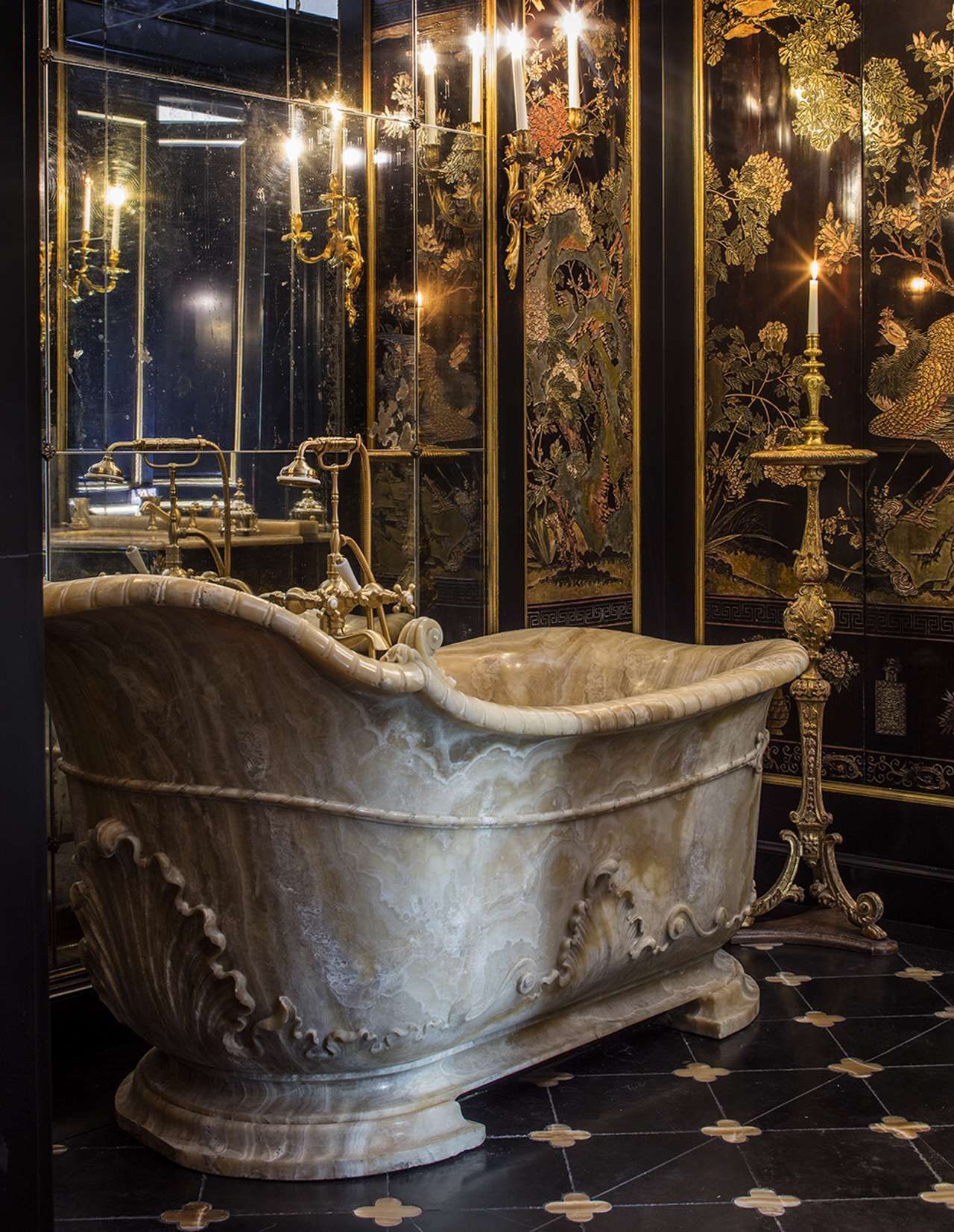 Ch?teau de Villette: The Splendor of French Decor -   18 french decor bathroom
 ideas