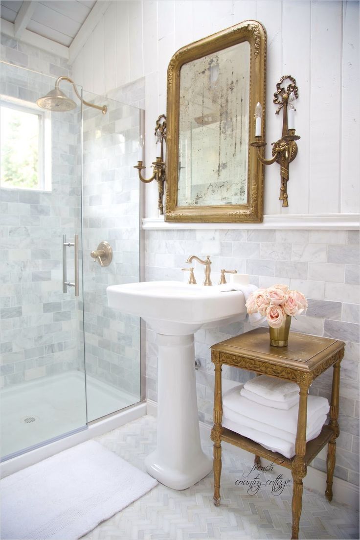 40 Stunning French Country Small Bathroom That Will Amaze You -   18 french decor bathroom
 ideas