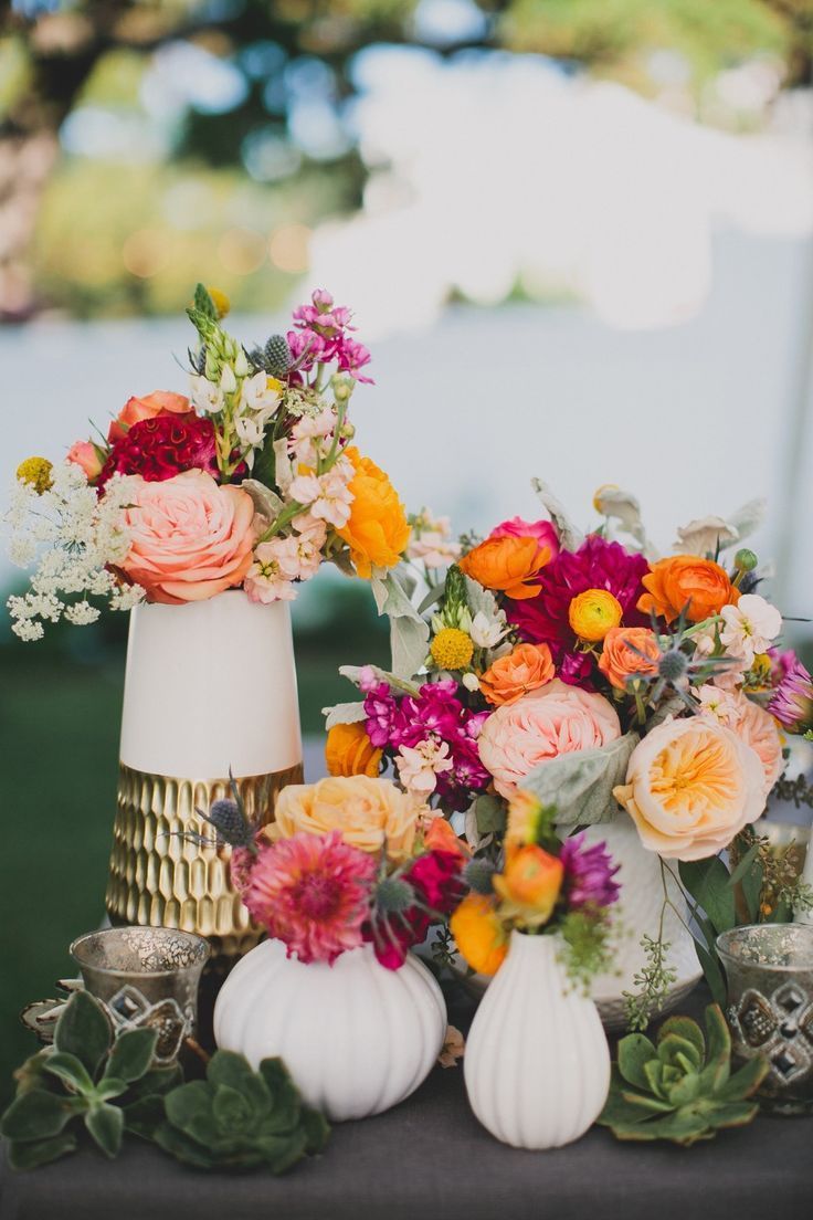 18 garden table wedding
 ideas