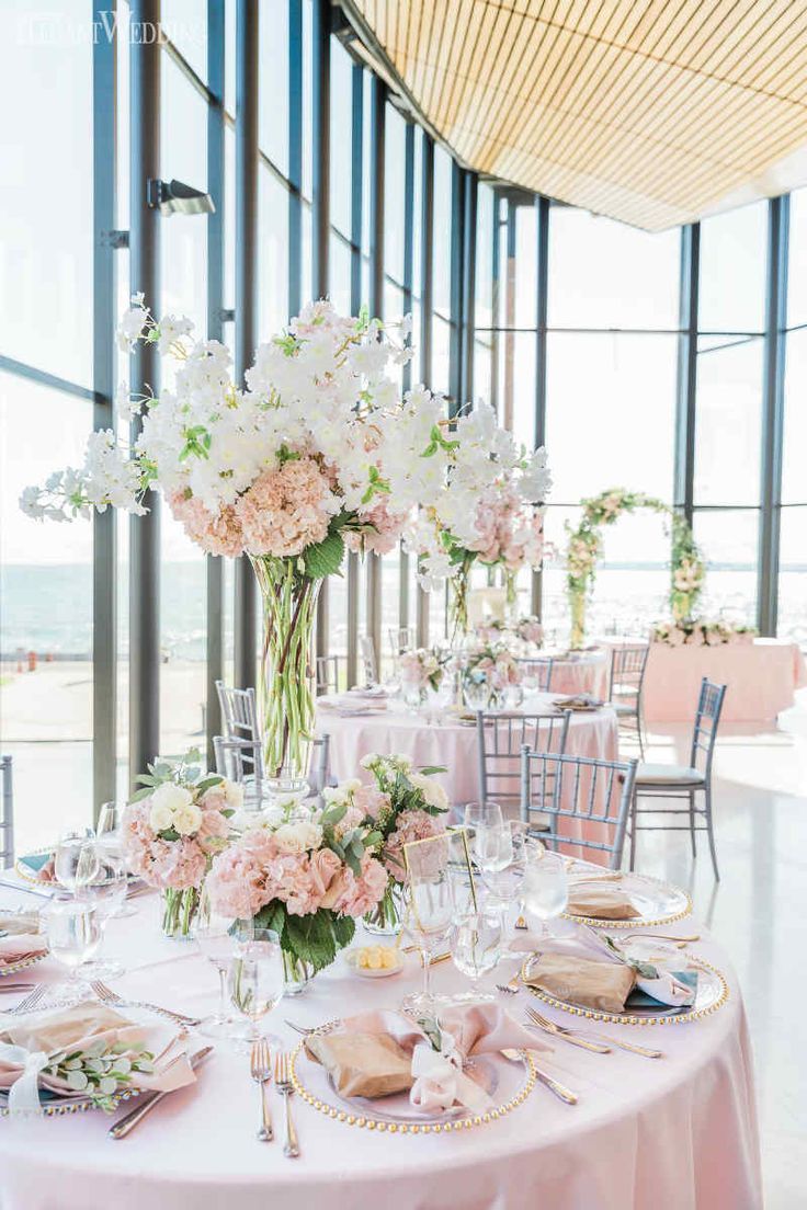 A Blush Pink Garden Wedding -   18 garden table wedding
 ideas