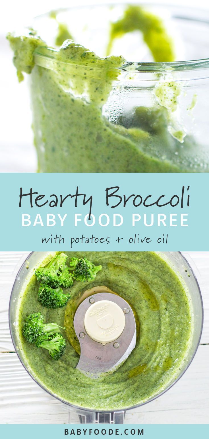 Broccoli + olive oil puree -   18 healthy recipes Broccoli olive oils
 ideas