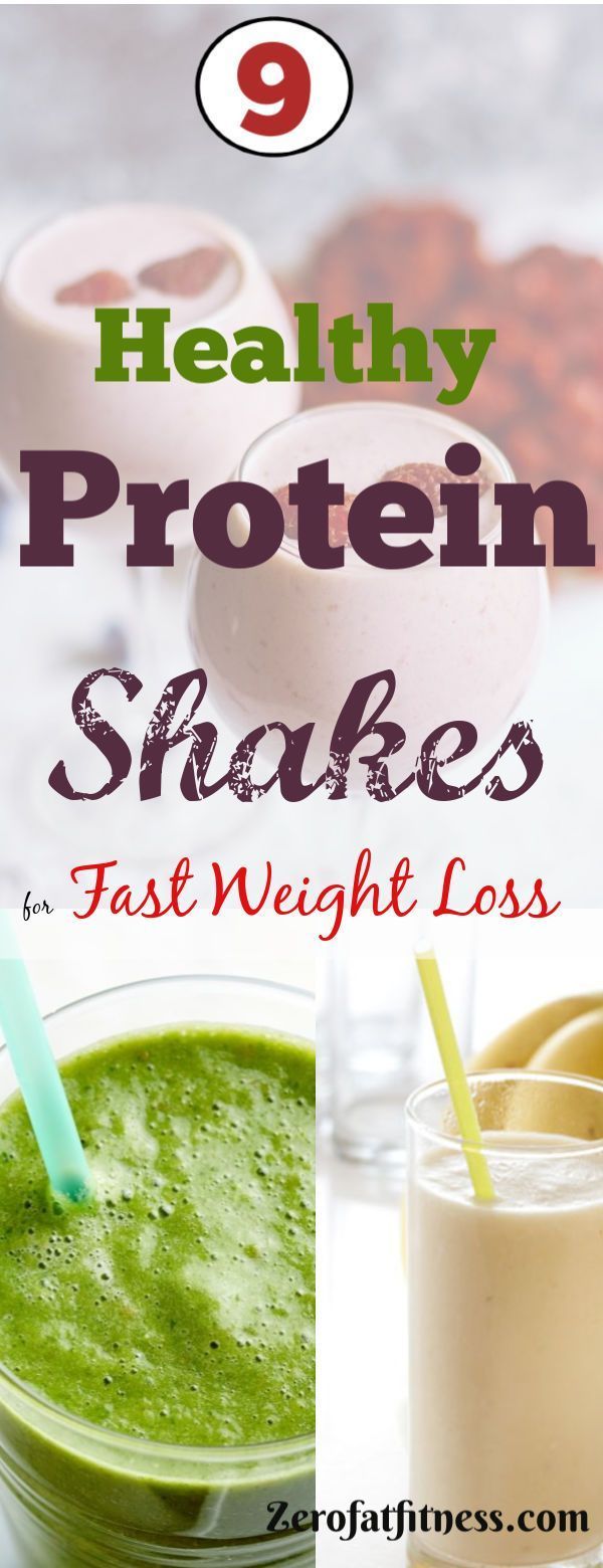 9 Healthy Protein Shake Recipes to Lose Weight and Belly Fat Fast -   18 healthy recipes Smoothies protein shakes ideas