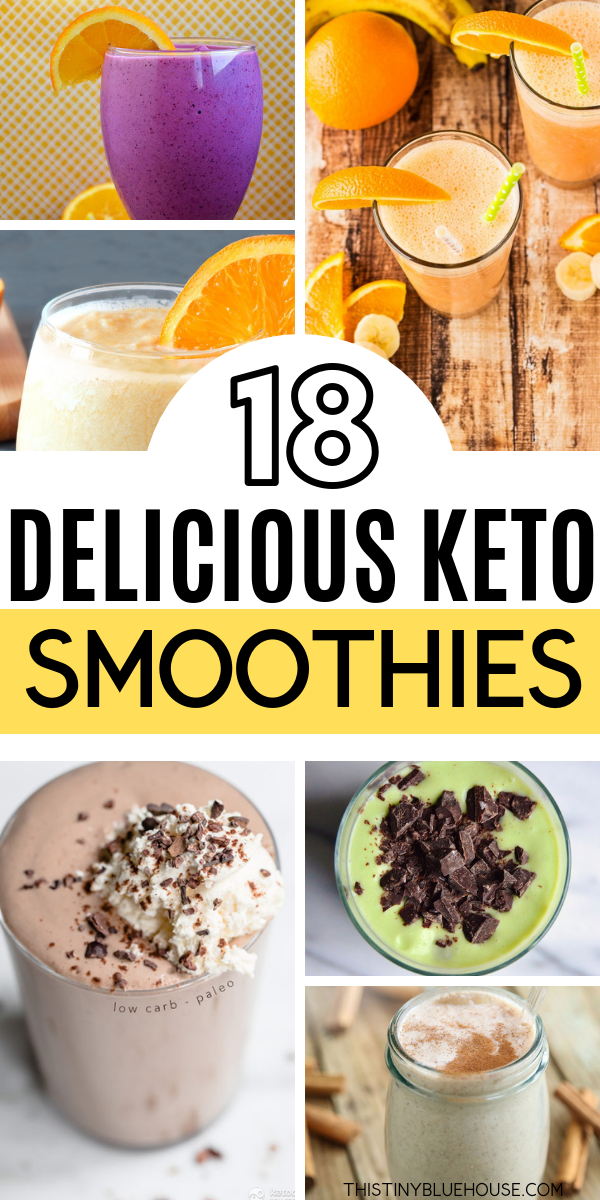 18 Keto Protein Shakes You Gotta Try -   18 healthy recipes Smoothies protein shakes ideas