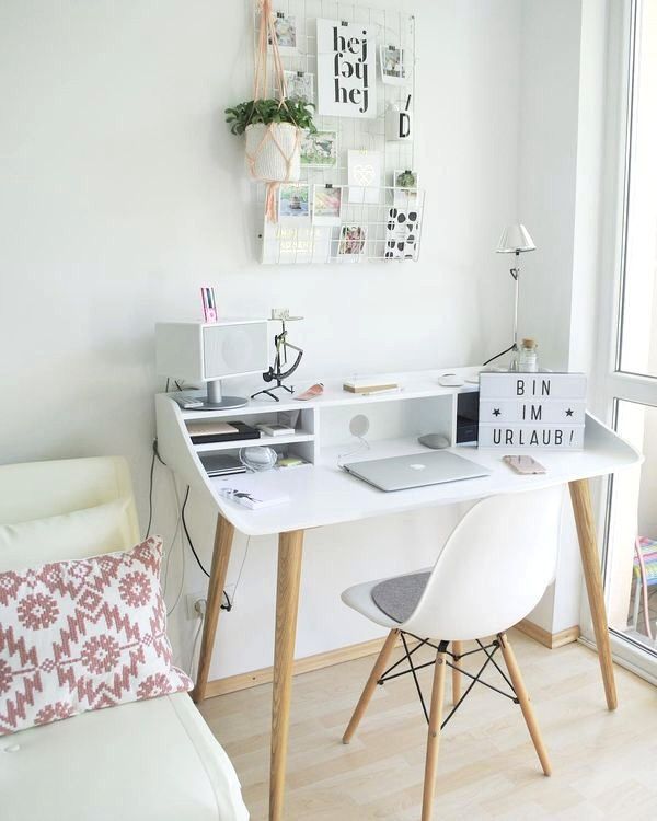 Great 25+ Home Office Desk (Maximize Your Working Activities) -   18 room decor Lights desks
 ideas