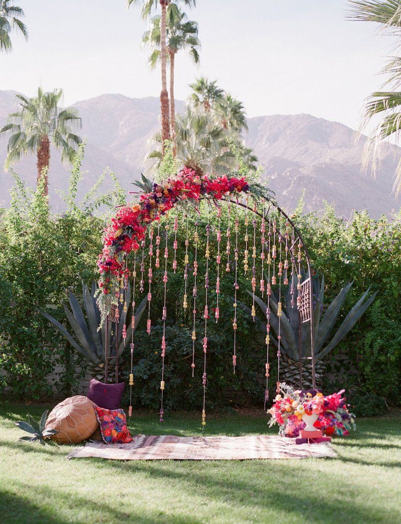 Photo of the Day: May 21 -   18 tropical wedding Arch
 ideas