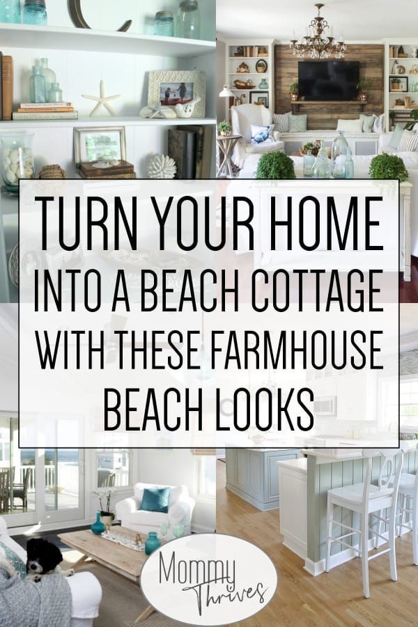 Beach Cottage Decor For Every Room In Your Home -   19 beach kitchen decor
 ideas