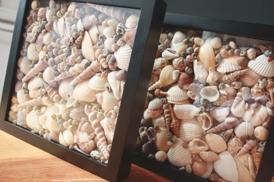 60 Different Shell Crafts for your Collected Beach Treasures {Saturday Inspiration & Ideas -   19 beach shell crafts
 ideas