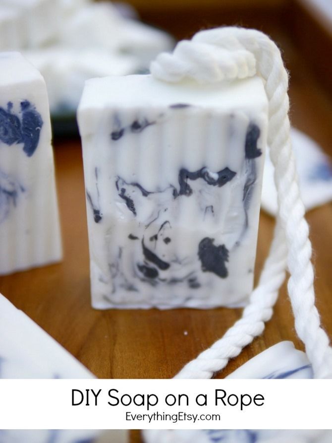 DIY Soap on a Rope - Handmade Gift for Men -   19 diy projects For Men tips ideas