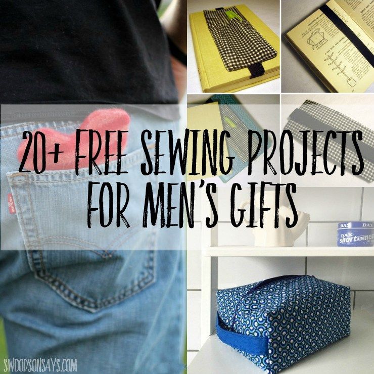 20+ Free Sewing Projects for Men's Gifts -   19 diy projects For Men tips
 ideas