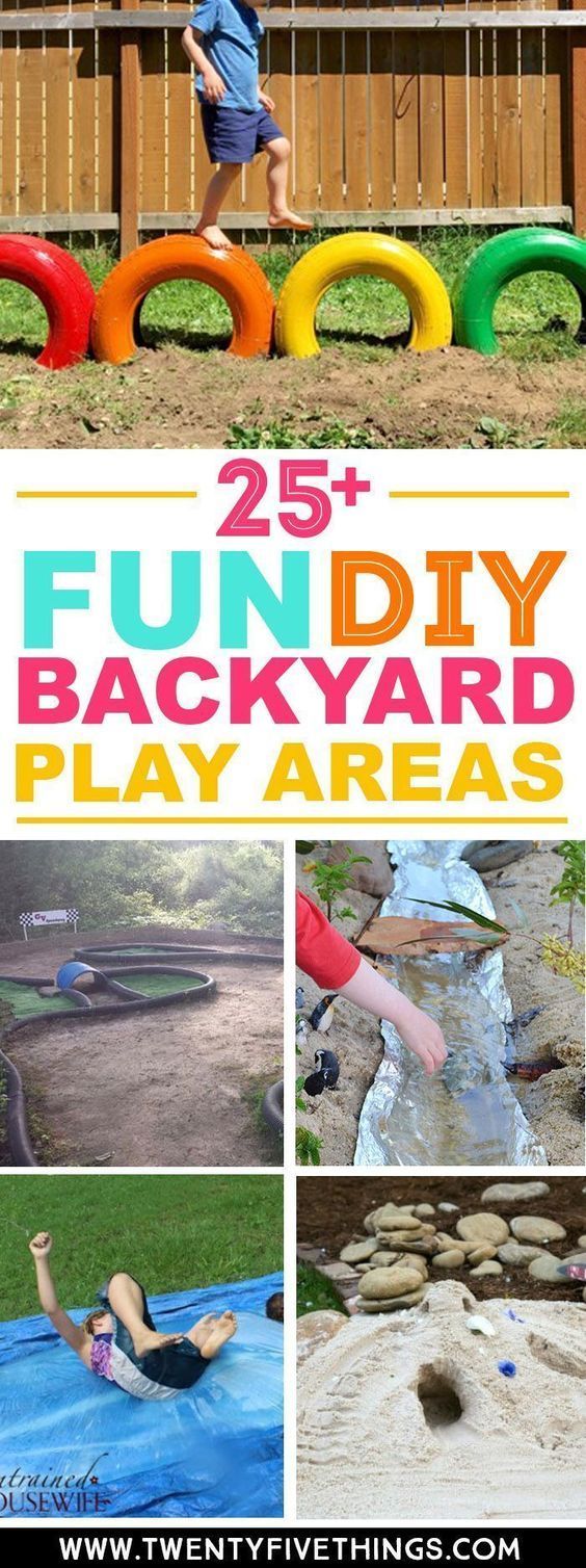 25+ Fun DIY Backyard Play Areas The Kids Will Love -   19 diy storage for kids
 ideas