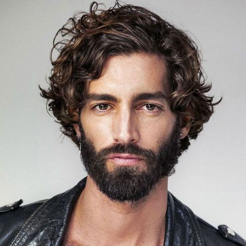 Wavy Hairstyles For Men -   19 hairstyles Long wavy
 ideas