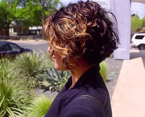 Best Curly Short Hairstyles -   19 hairstyles Long wavy
 ideas